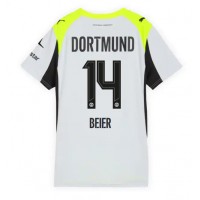 Borussia Dortmund Maximilian Beier #14 Replika Bortatröja Dam 2025-26 Kortärmad